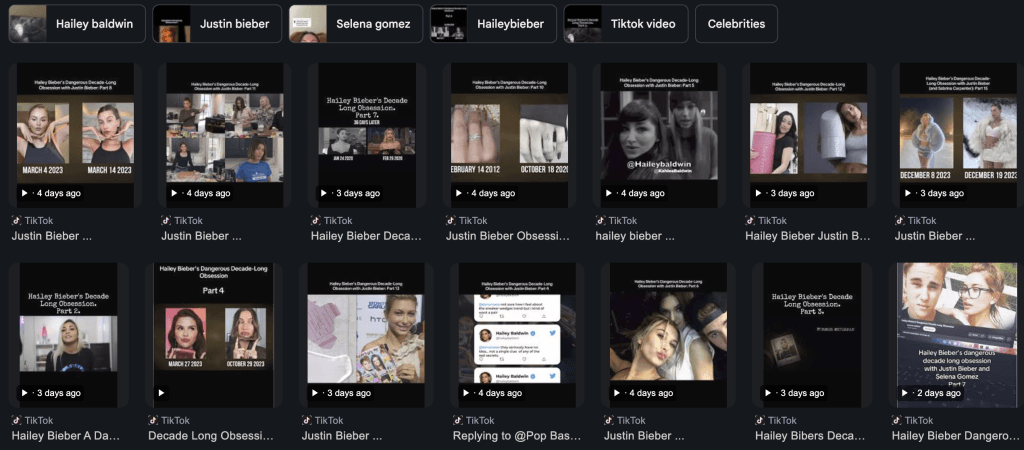 Hailey Bieber's Tiktok 7 Part Series