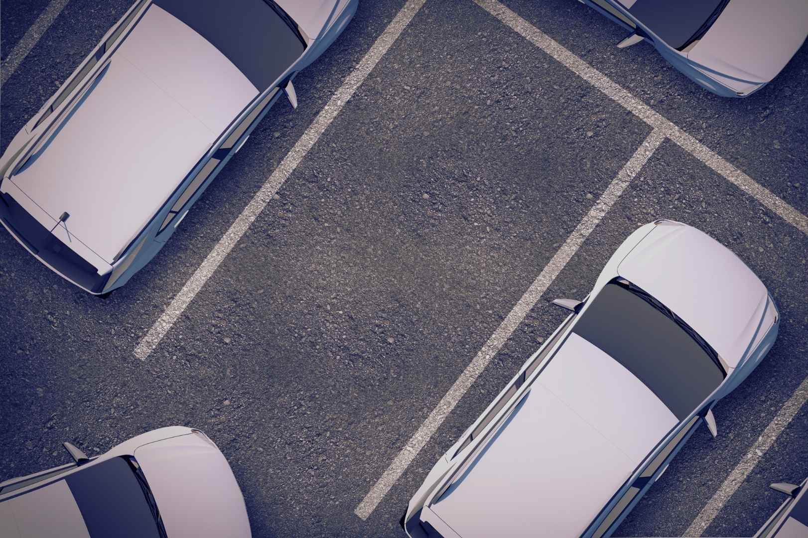 Micro-joy of finding a parking space, a simple but satisfying everyday victory.